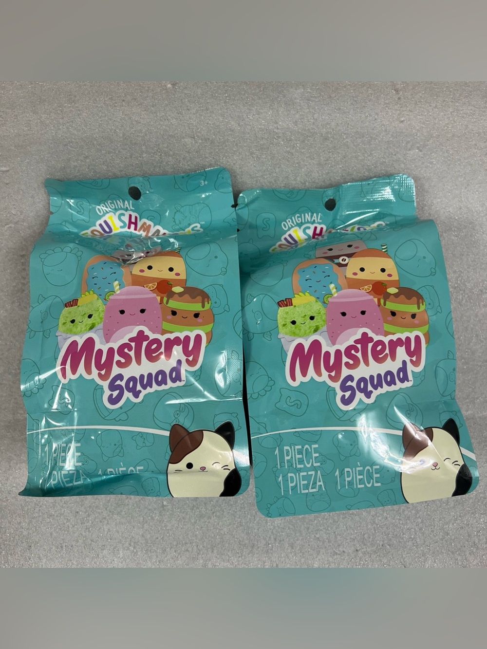 2x Squishmallows Mystery Squad 5” Unopened Brand New
